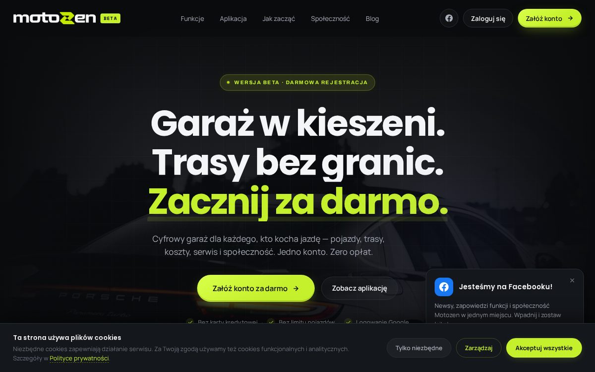 Aplikacja MotoZen